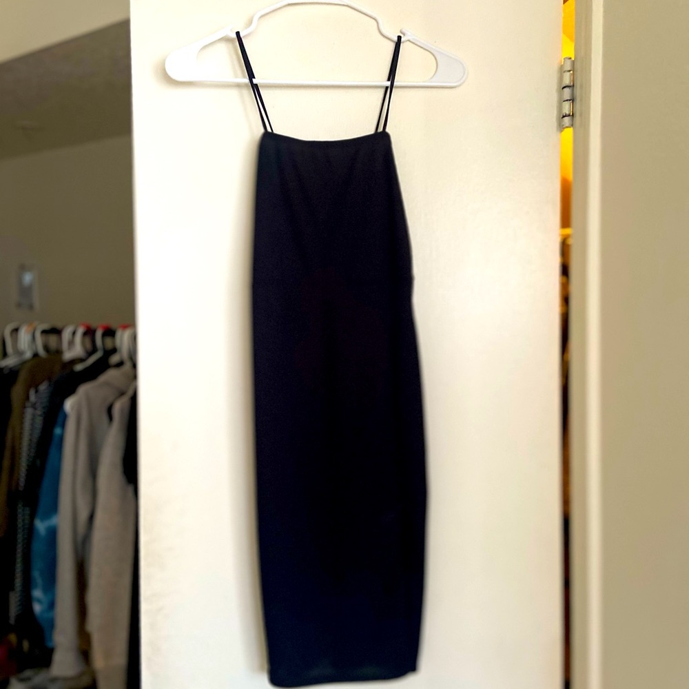 Nasty Gal Square Neck Bodycon Dress